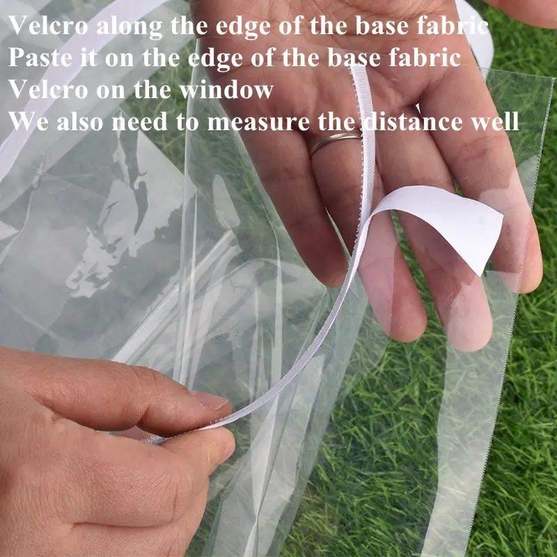 Description Picture 6 of itemDIY Transparent Winter Window Isolation Windproof and Thermal Insulation Film Sealing Strip Anti Cold Insulating Thermal Curtain