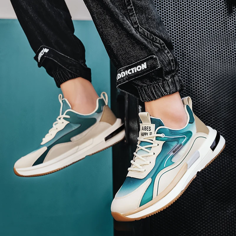 Men's Sports Shoes Free Shipping Original Male Casual Sneakers Summer Breathable Fitness Trainers Man Outdoor Running Shoes New