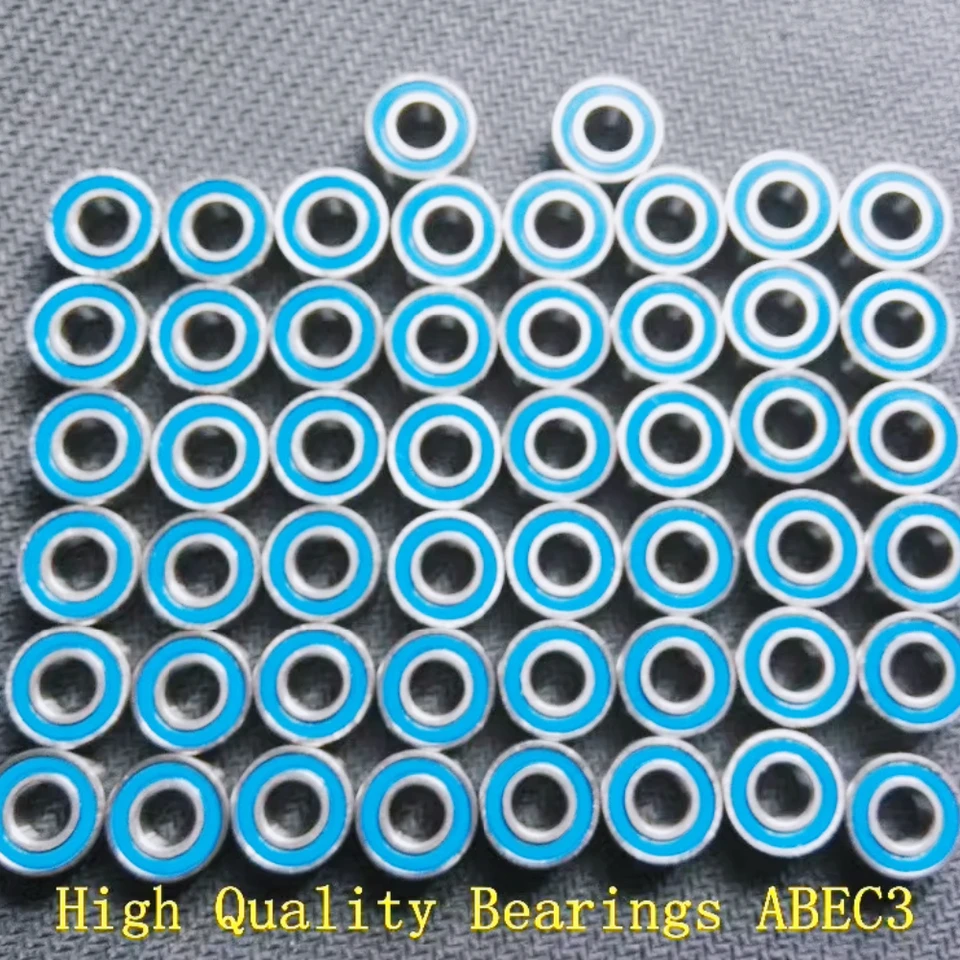 FastEddy Bearings MR105-2RS Rubber Sealed Bearing - 10 Pack (5x10x4mm)