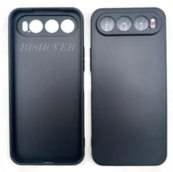 6.78 Back Ring Holder Phone Case - TPU Soft Silicone Cover for Case & Holder (Black TPU Case)