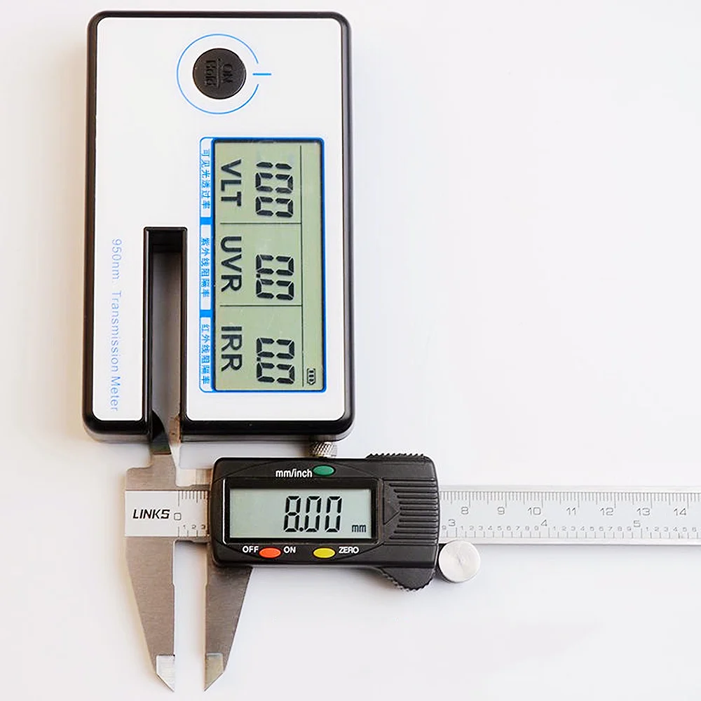 High Precision LS162 Similar Glass Window Tint Meter Solar Film Transmission Meter VLT UV IR Rejection Tester solar film transmission meter