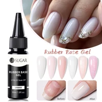 UR SUGAR 30ml Big Volume Rubber Base Gel No Wipe Top Coat Refill Package Reinfocement Gel Nail Prep Dehydrator UV LED Manicure 2