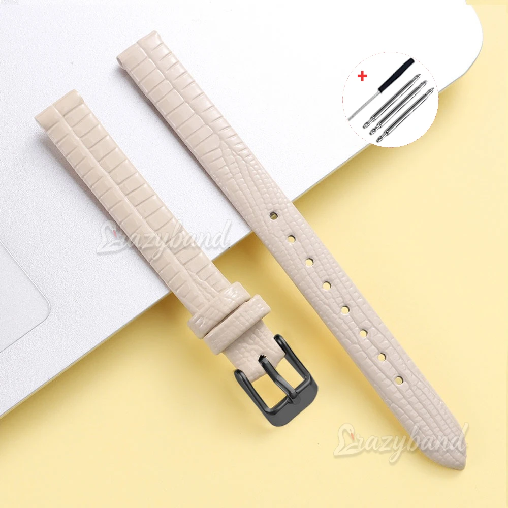 Premium Brown Slim Leather Watch Band – Soft, High-Quality Universal Wristband