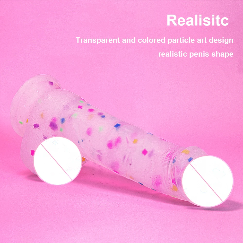 Gelugee Dildo Realistic Penis Silicone Soft Big Sucker Skin Feeling Female Vagina Sex Toys for Women Masturbation Girl 18 sex toys