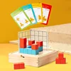 Cube Three-View Teaching Aids Orientation Observer Space Thinking Training Primary School Students Year 34 Grade Children's Toys 2