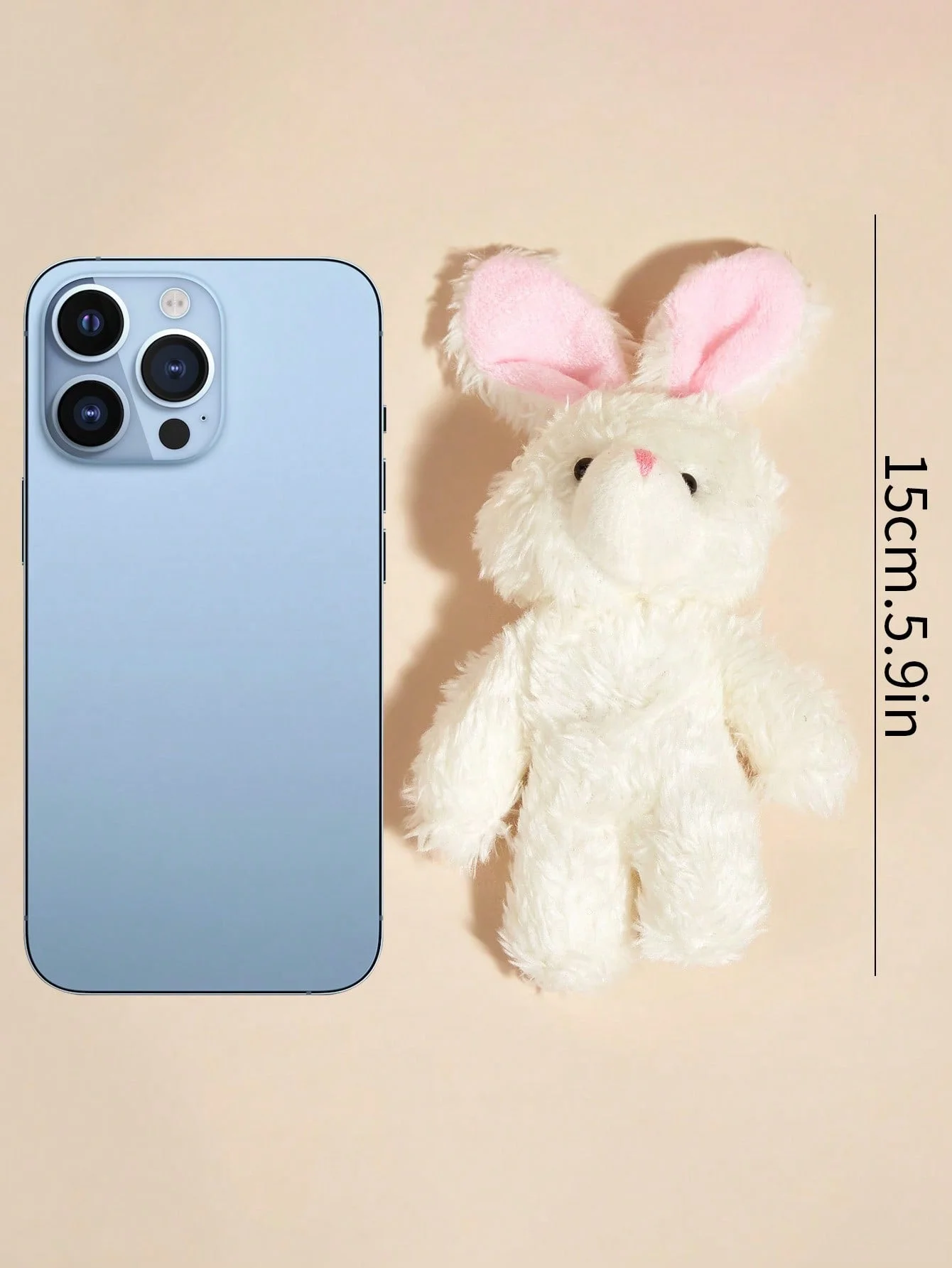 Simulation Rabbit Shape Plush Toy, For Pets Grinding Teeth Cleaning Interactive Play pet supplies teeth cleaning dog chew toy 6