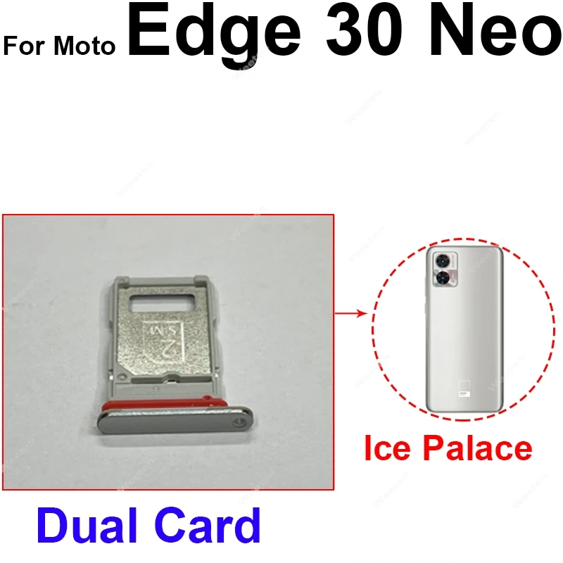 Dual SIM Card Tray Holder and Card Reader Adapter Replacement