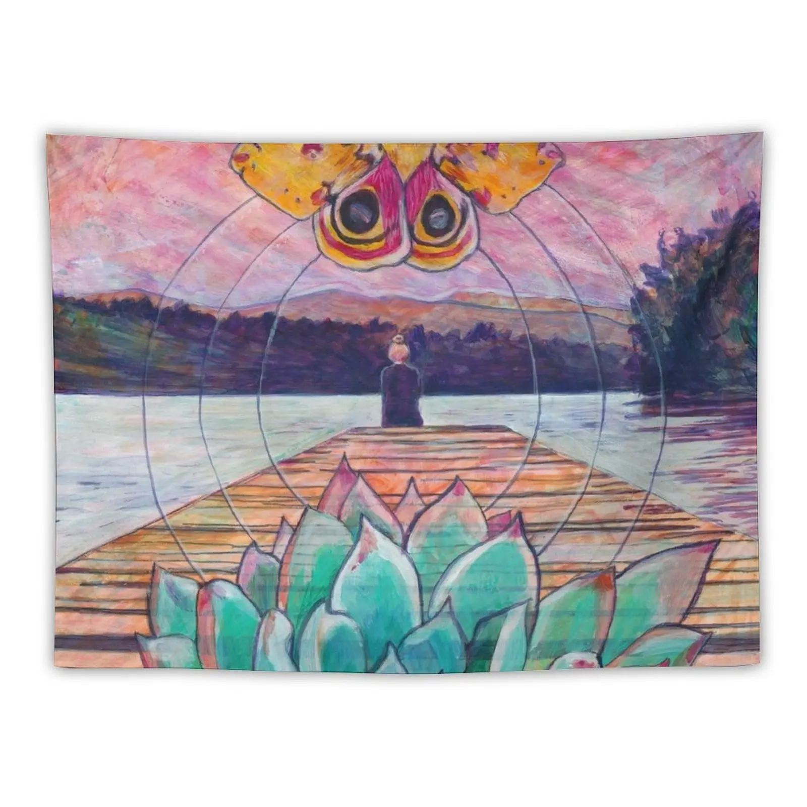 

At The Edge of Infinity Tapestry Room Aesthetic Decor Decoration Wall