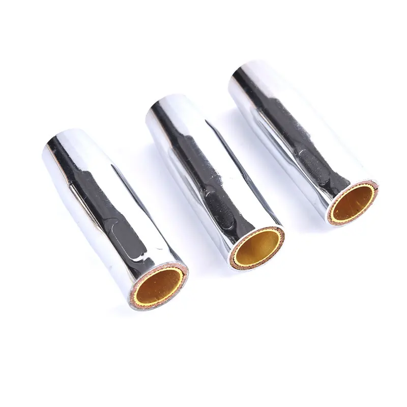 New 15AK Gas Nozzle Euro Style MIG Welding Gun Tip Nozzle Shield Cup for MB 14AK 15AK MIG Welding Torch welding rod holder