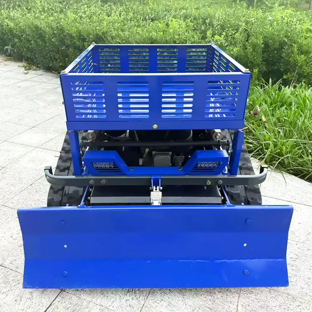 Customized Factory Sales zero Turn Ride on Tractor 4x4 Grass Cutter Remote Control Crawler Lawn Mower Machines for Grass Cutting 5