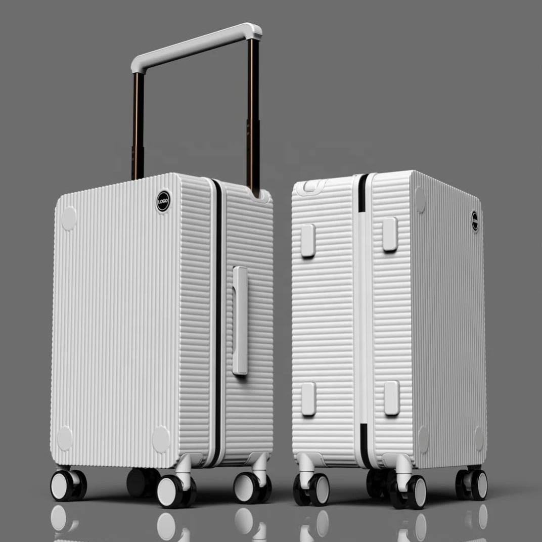

Carry-ons PC 150T Lining Travel Bags Aluminum Trolley Hand Suitcase Luggage