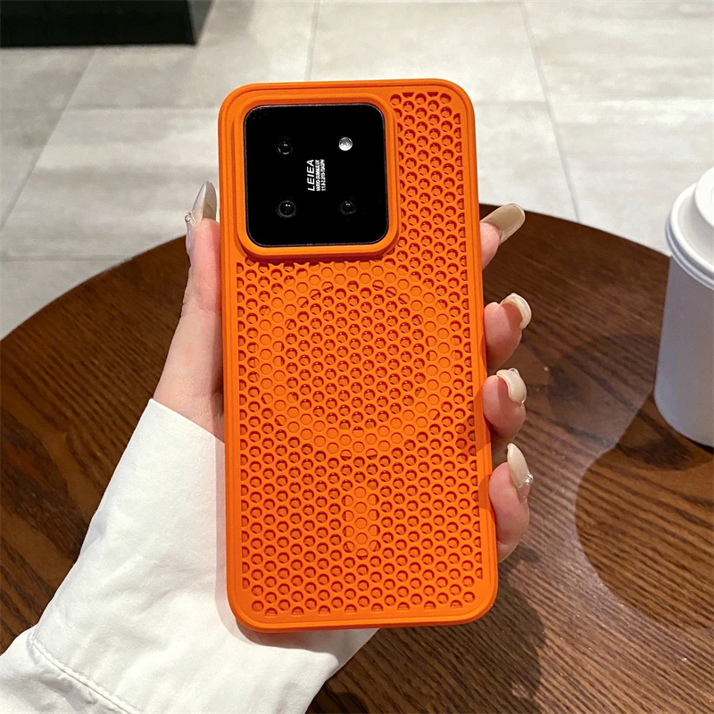 Luxury Heat Dissipation Magnetic Breathable Cooling Mesh Hard Cover