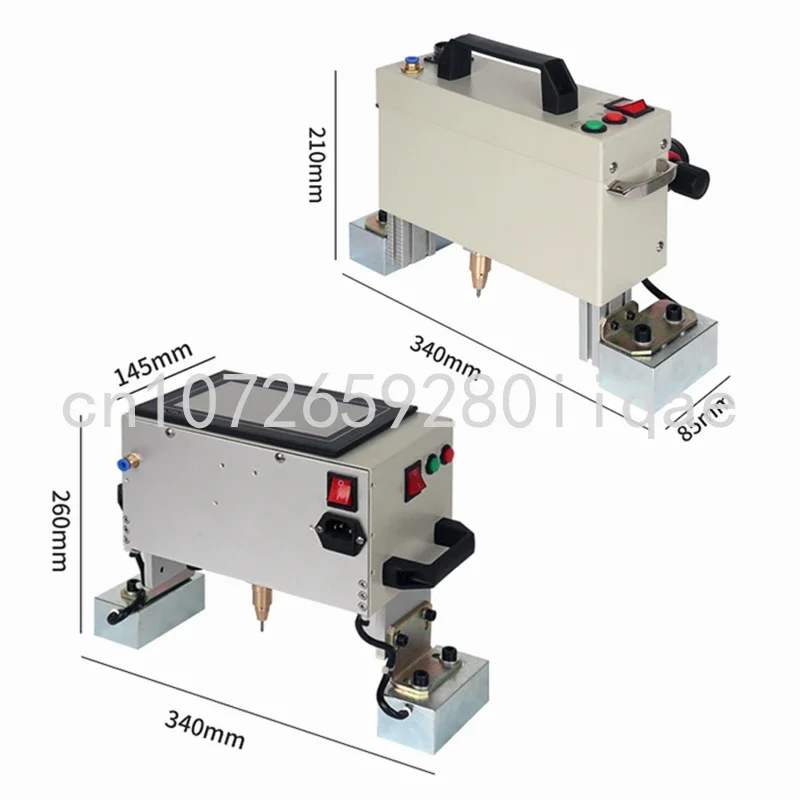 

Портативный Ручной пневматический Электрический пневматический маркировочный станок для гравировки 200*20 100x30 140x20 мм Сенсорный экран для таблички