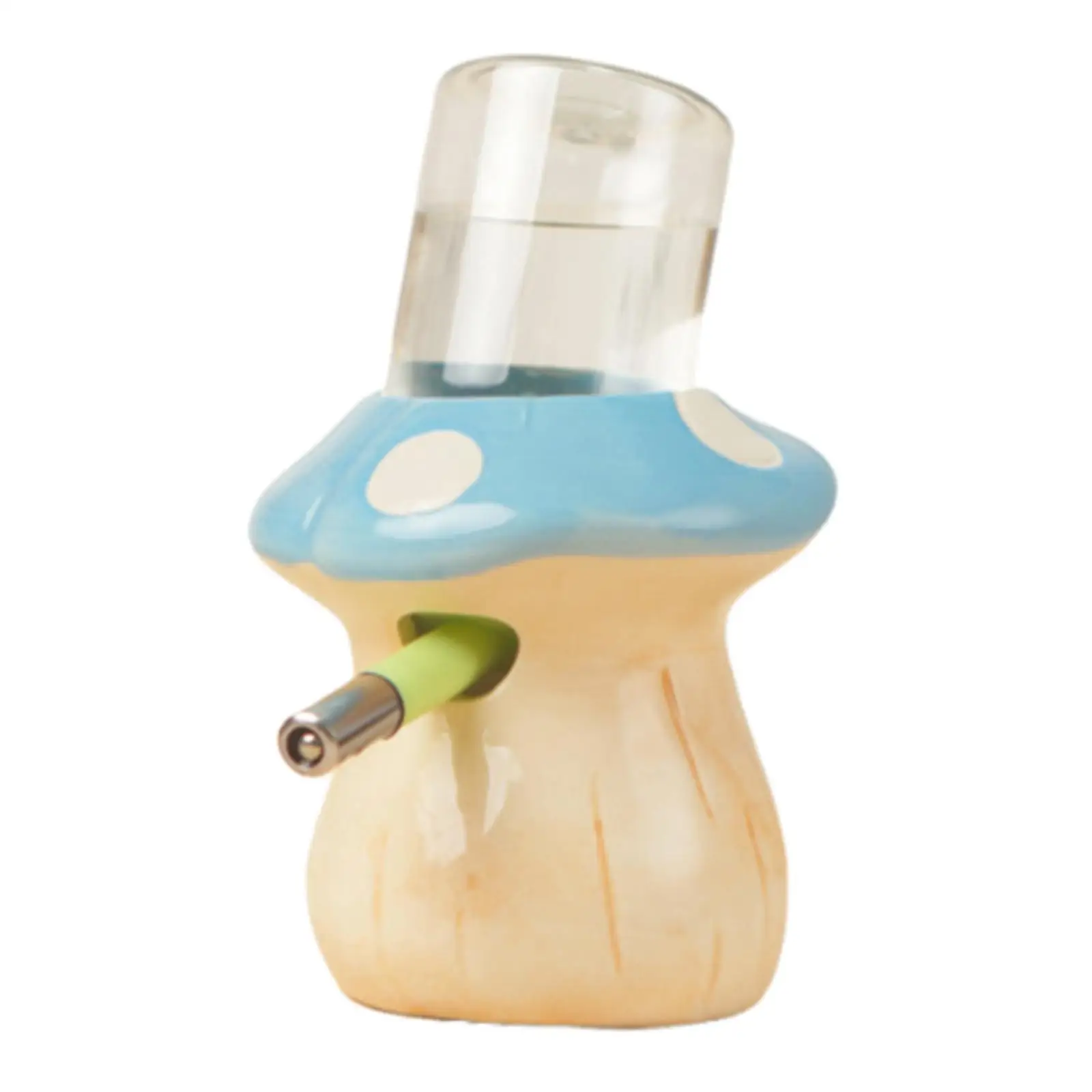 Small Animal Water Bottle Ceramic Mushroom Dispenser Pet Bottle Holder for Hamster Guinea Pig Hedgehog Cage Supplies Small Animal Water Bottle Ceramic Mushroom Dispenser Pet Bottle Holder for Hamster Guinea Pig Hedgehog Cage Supplies