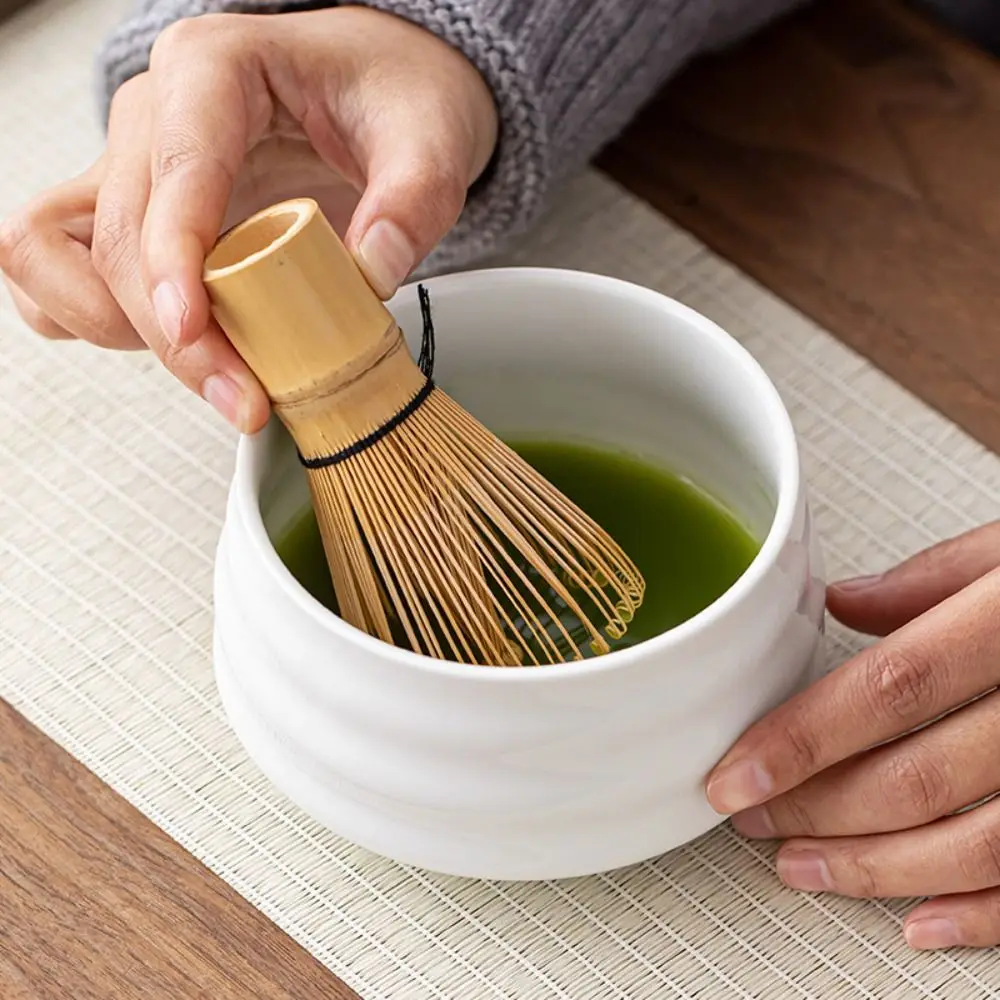 Traditional Ceramic Tea Matcha Bowl Handmade Green Tea Maker Cup for Japanese Matcha Preparation Kitchen Supplies