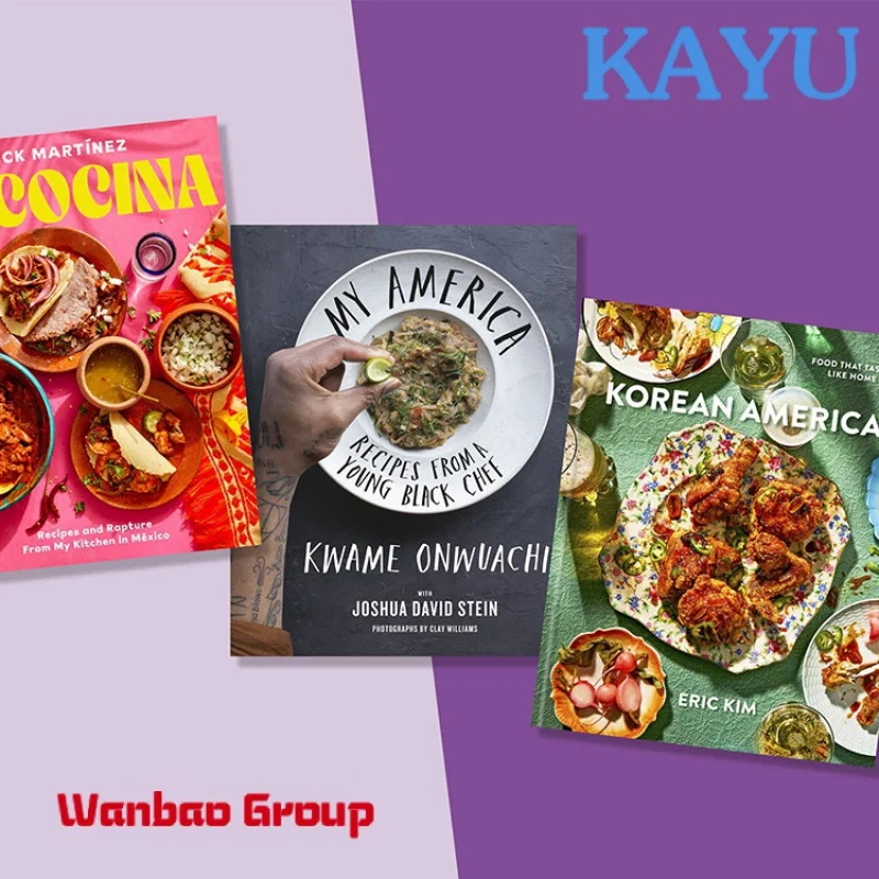 High Quality Colored Book Restaurant Hotel Menu Printing Food Catalog Design Magazine Printing