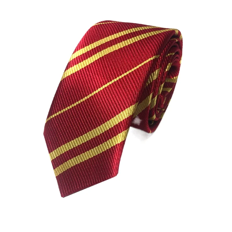 Halloween Cosplay Costume Prop Twill Casual College Badge cosplay necktie 4 Color