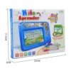 Spanish English Interactive Learning Tablet 2 in 1 Touch Screen Pad Hand-Painted Plate for Kids Alphabet Numbers Education Gift 6