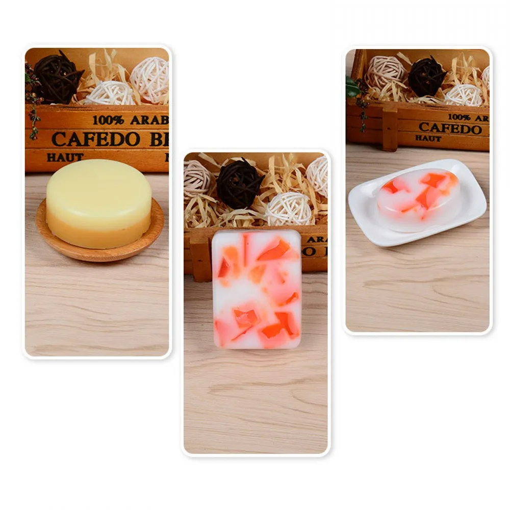 Silicone Mold Soap Molds Soap Making Molds Kit Non-Stick Silicone Molds Round Rectangle Oval