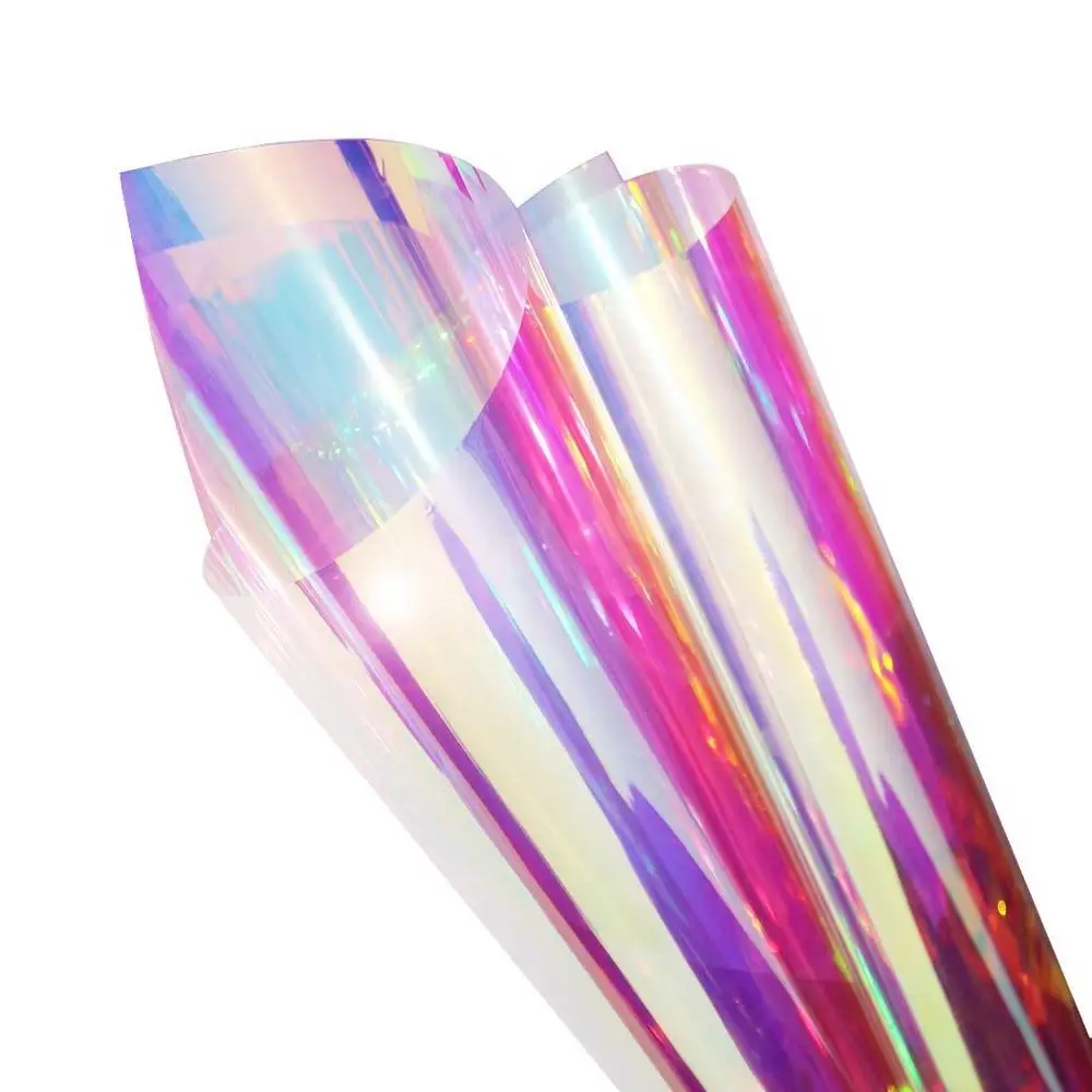 Rainbow Gradient Window Tint Films Iridescent Glass Stickers Decor Self  Adhesive