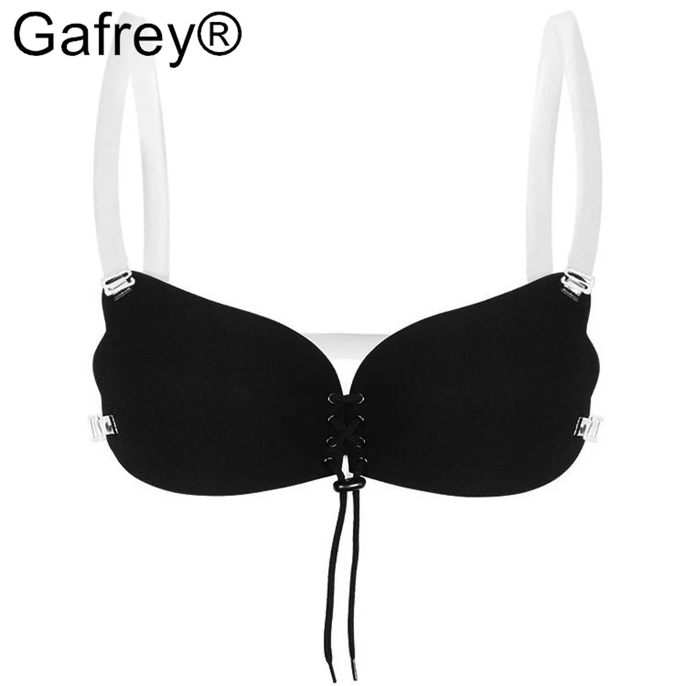 Invisible Strapless Adhesive Stick Bra Strapless Push Up Bras Women Sexy Backless Lingerie Seamless Silicone Bralette Underwear