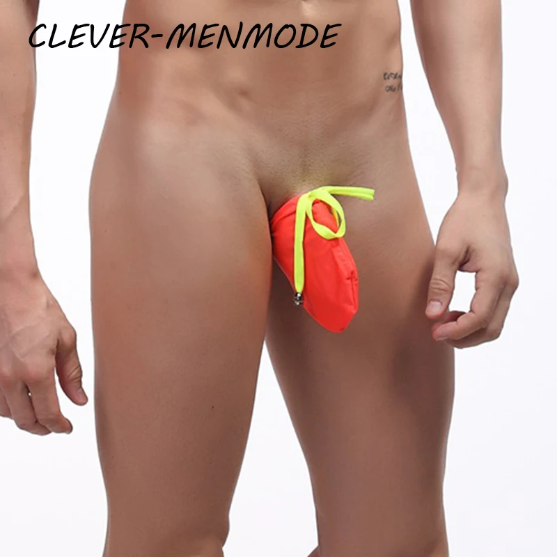 Men Penis Thong Sheath Panty Liner G-string Bump Pouch Underwear