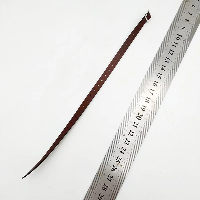 1/6 Scale Brown Leather Belt AS044 Parts Model for 12in Male Soldier Action Figure Toys Accessory