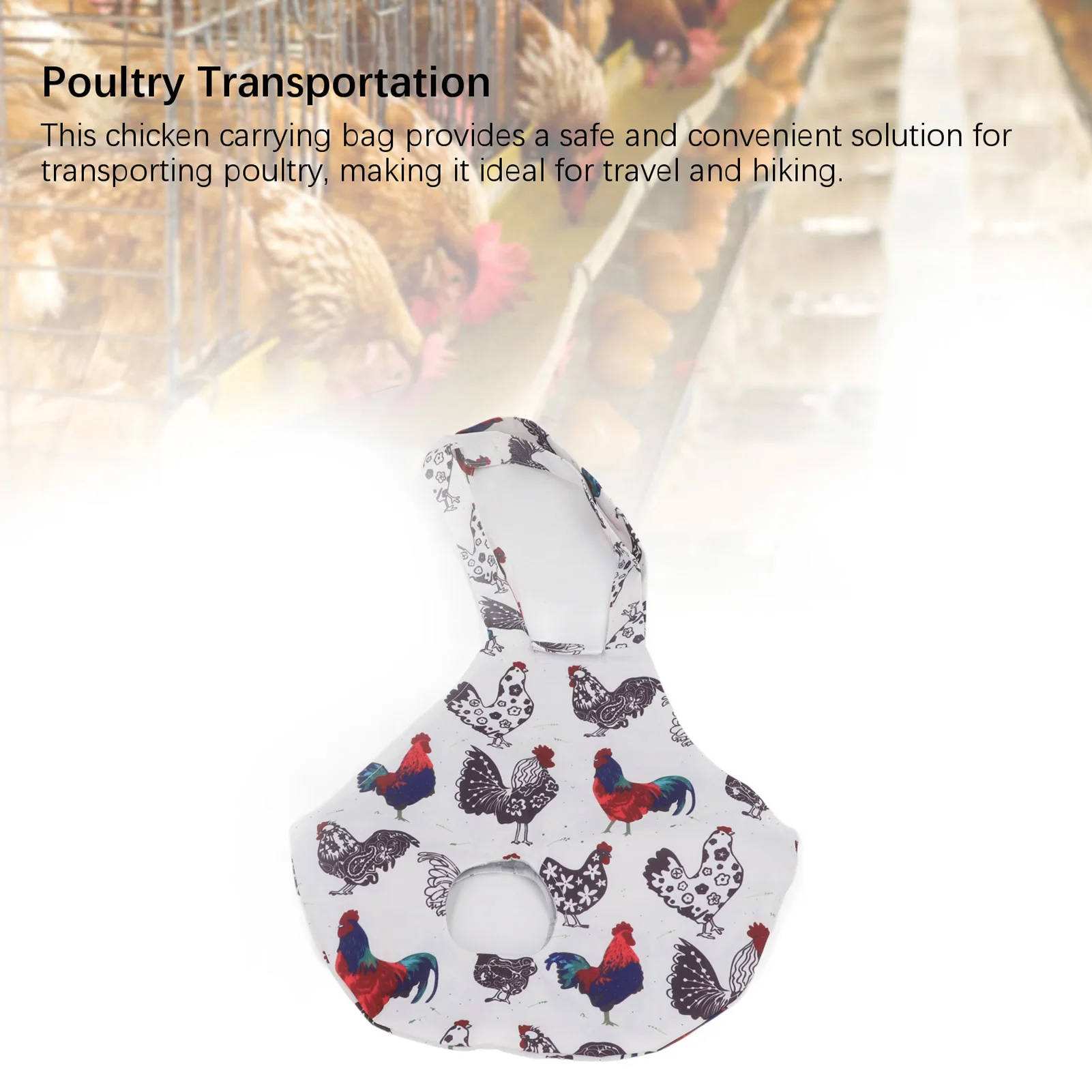 Chicken Carrying Bag Breathable Waterproof Easy To Clean Poultry Carrying Bags For Coop Rooster Hen