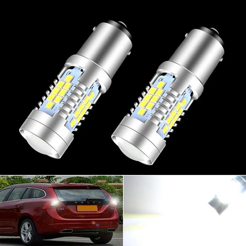 

2pcs Canbus For Volvo C70 S40 S70 S80 V40 V70 S60 XC70 XC90 V50 C30 XC60 V60 LED Backup Light Blub Reverse Lamp P21W 7506 BA15S