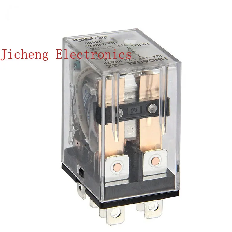 Relè di Potenza della Bobina CA 220 V 10A DPDT LY2NJ HH62P HHC68A-2Z con Base Presa