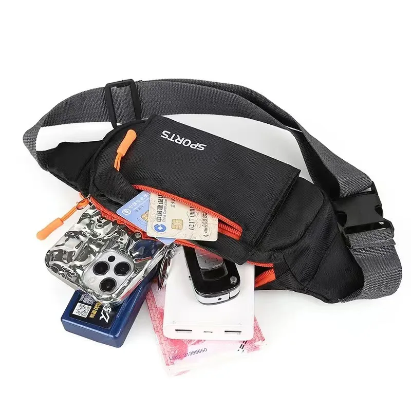 Chest Bag Man Waterproof Shoulder Bag Handbag Fashion Men’s Waist Packs For Outdoor Travel Work Men Large Messenger Bag