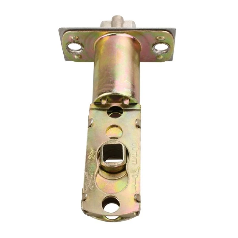 E15D Sturdy Zines Alloy Materials Door Lock Latches 60/70mm Portable Accessory for Levers Handles with Adjustable Designs