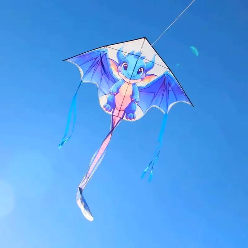 Free shipping dragon kites flying toys for children kite line professional wind kites Outdoor games inflatable toys novelty toys 6