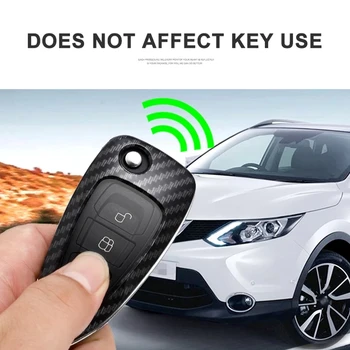 ABS Carbon Fibe Car Key Cover Case Shell per Ford Focus 2 3 MK3 ST RS Ecosport Fuga Fuga Fiesta Tourneo Custom Transit Galaxy 2 ABS Carbon Fibe Car Key Cover Case Shell per Ford Focus 2 3 MK3 ST RS Ecosport Fuga Fuga Fiesta Tourneo Custom Transit Galaxy - ABS Carbon Fibe Car Key Cover Case Shell per Ford Focus 2 3 MK3 ST