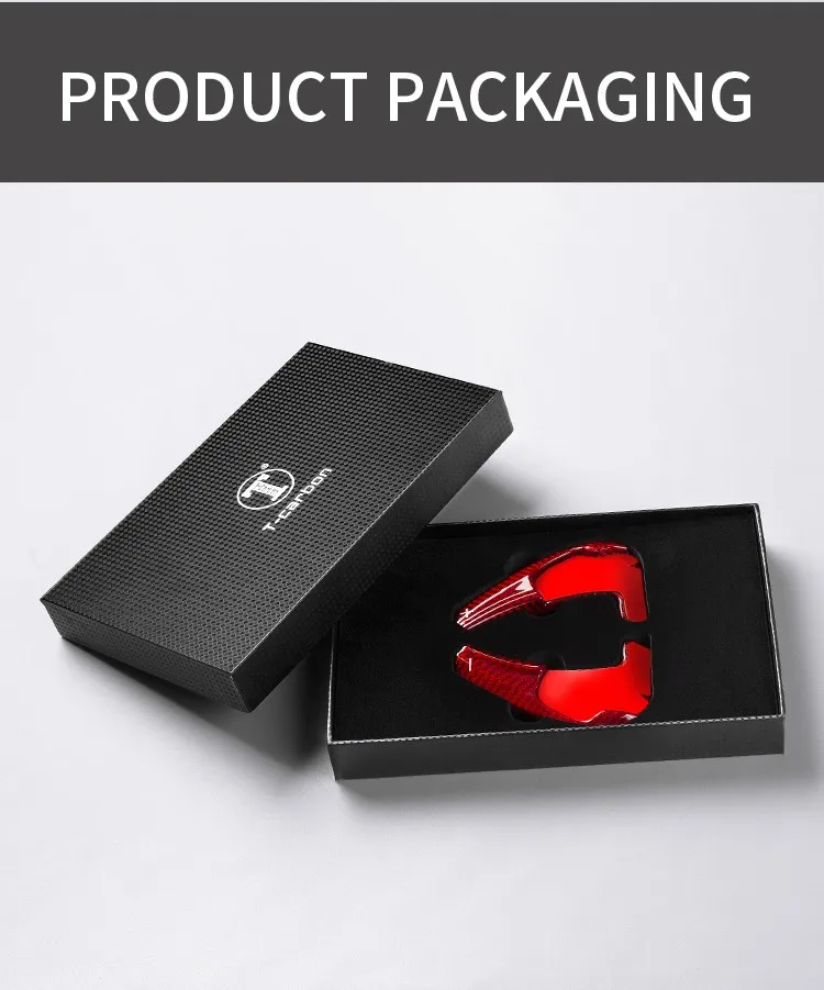 Carbon Fiber Car Steering Wheel Extension Paddle Shifter Fit For New Jeep Dodge Hellcat T-carbon Car Accessories