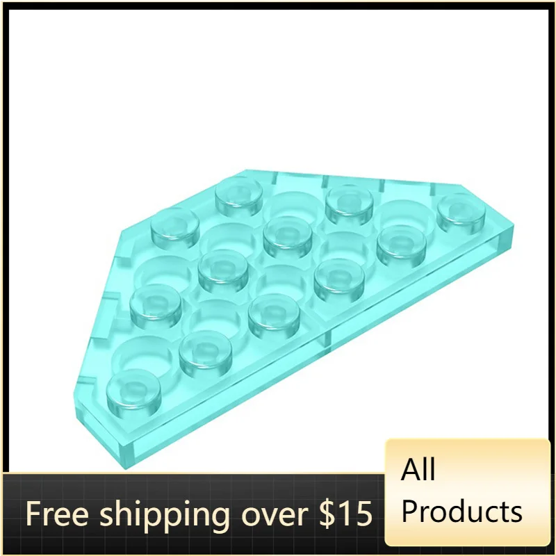 

10PCS High-Tech Assemble Particle 2419 3x6 Wedge Board Brick Building Blocks Kit Replaceable Part Toy For Children