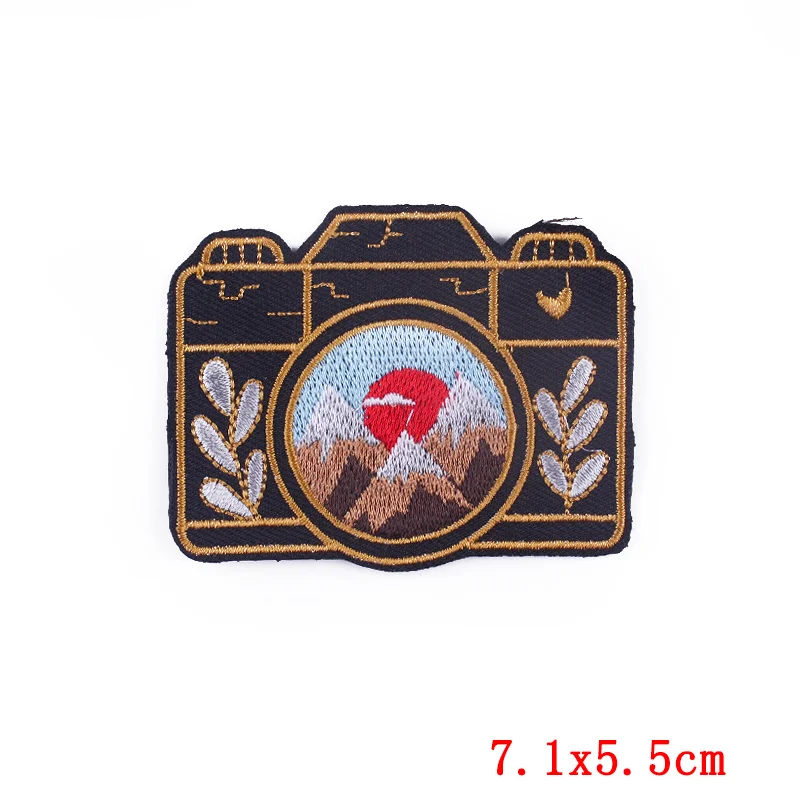 Playful Cartoon Embroidery Iron-On Patches