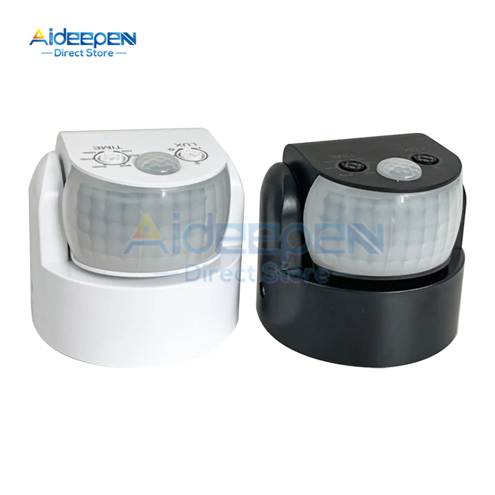 Outdoor Infrared Motion Sensor Light with Adjustable Timer and Wide-Angle Detection