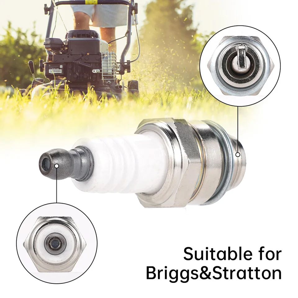 Bougie D'allumage Pour Tondeuse à Gazon Briggs Stratton - Performance Fiable