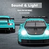 1/32 Porsche 911 GT3 RS Racing Toy Car Model Diecast Metal Rally Miniature Pull Back Sound & Light Collection Gift For Boys Kid 5