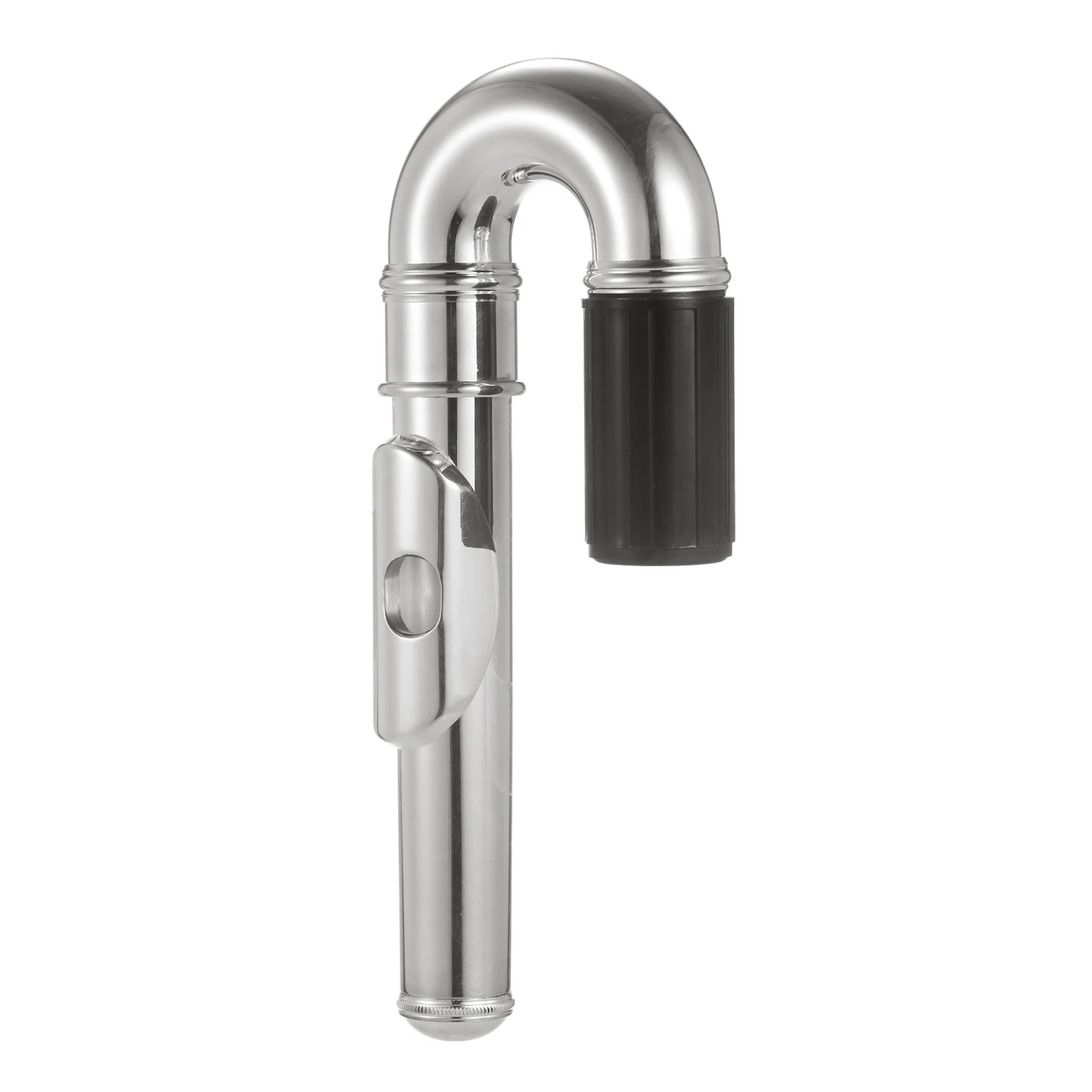 Metal Flute Diaphragm Nickel-Plated Flute Curved Head Joint Musical Instrument Accessories Headjoints Replacement Part