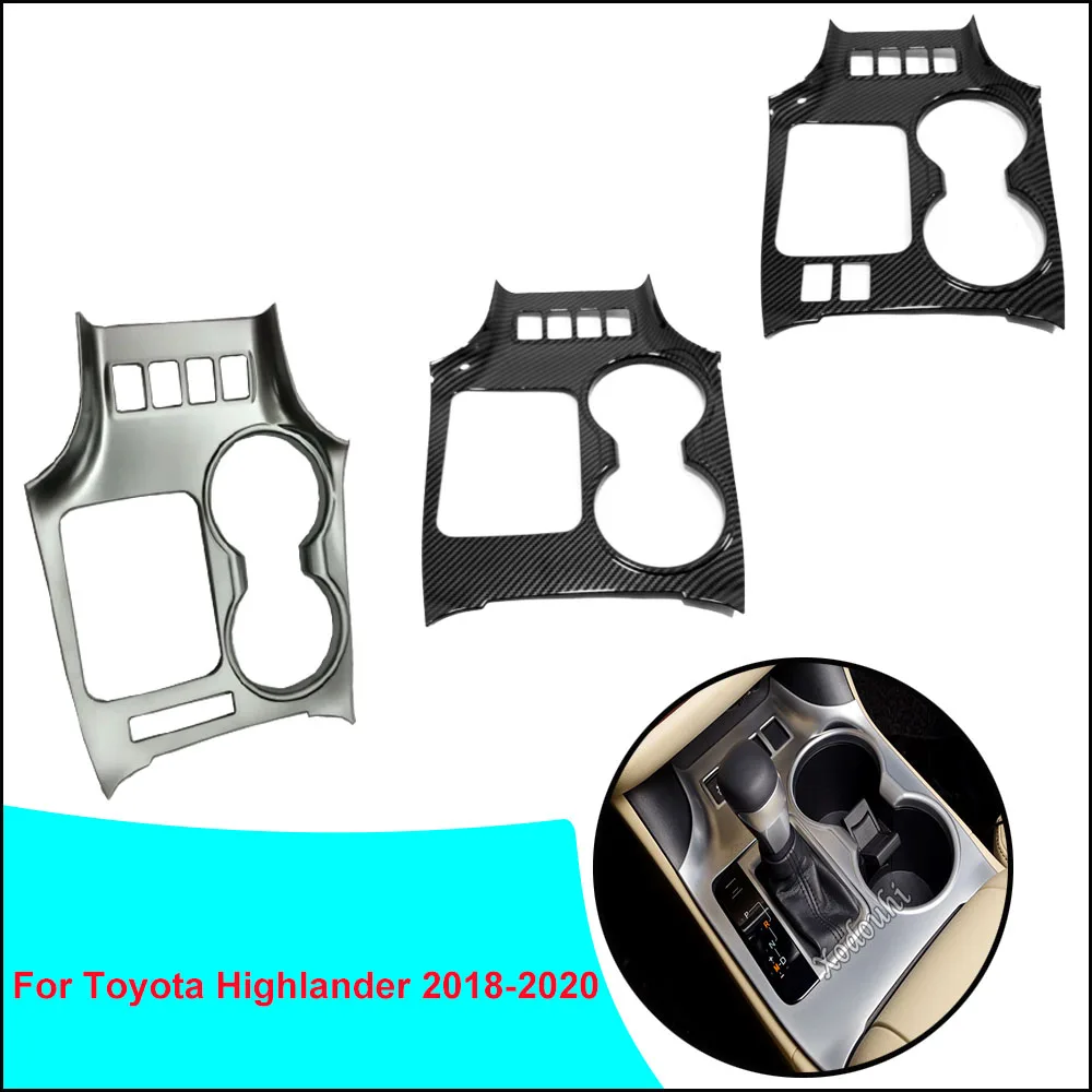 

Крышка автомобиля, внутренняя рукоятка переключения передач, ручка переключателя, рамка, внутренняя отделка лампы для Toyota Highlander 2015, 2016, 2017, 2018, 2019, 2020