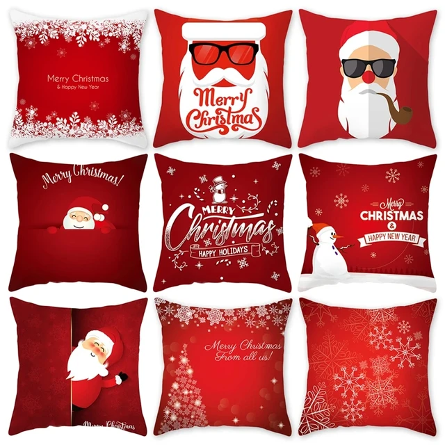 Christmas Cushion Covers Set 5