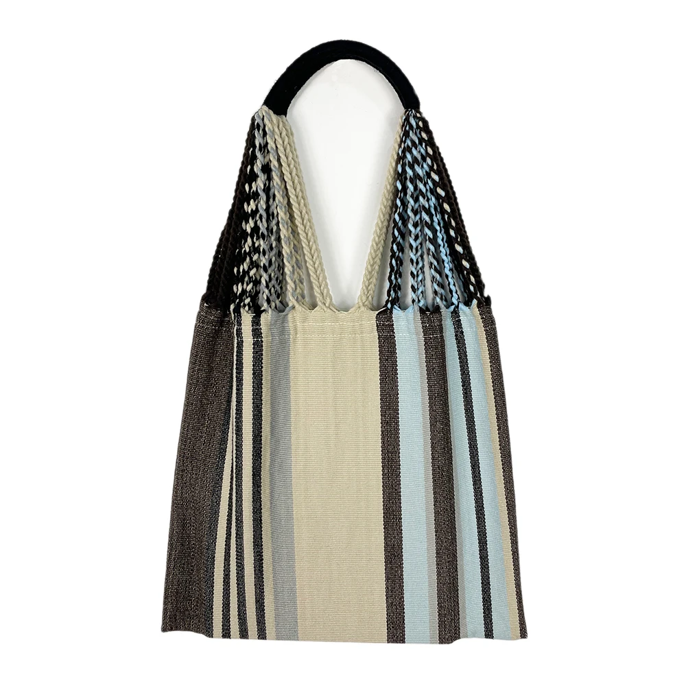 сумка bolsos de mujer женская тренд Women Fashion Handbag Shopping Bags Stripe Handmade Winding Woven Tote Bag сумка женская