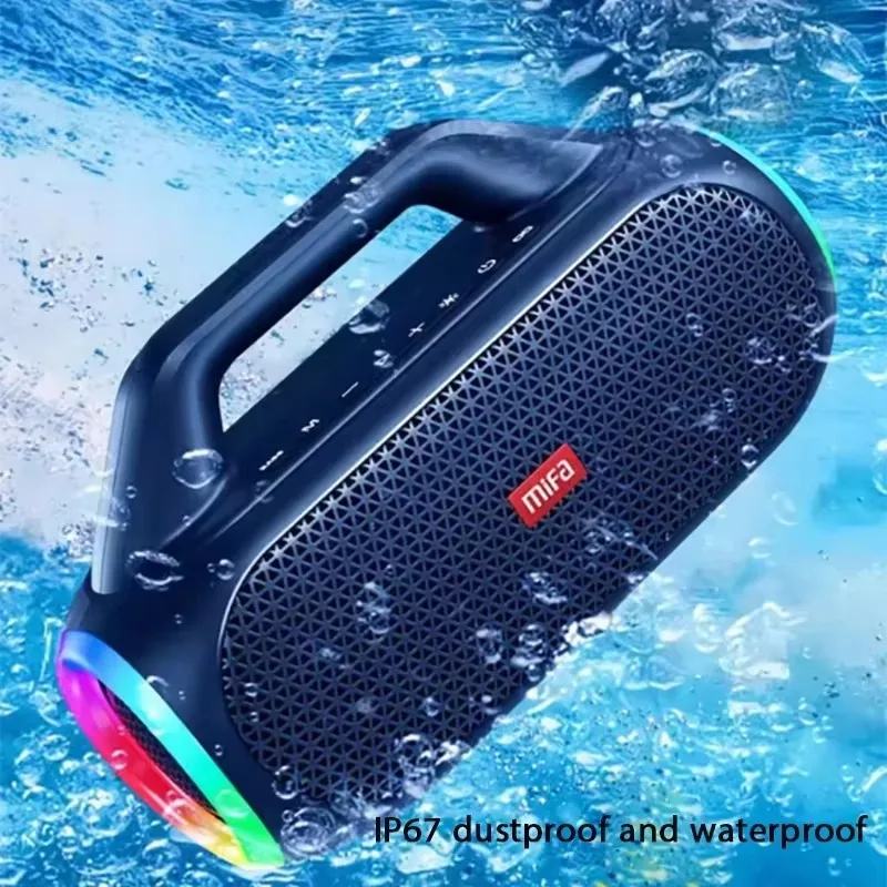 AOSIBAO 60W Bluetooth Subwoofer IP67 Waterproof Outdoor Speaker 10000mAh Portable Speakers Wireless Camping 120 Decibel Volume 4