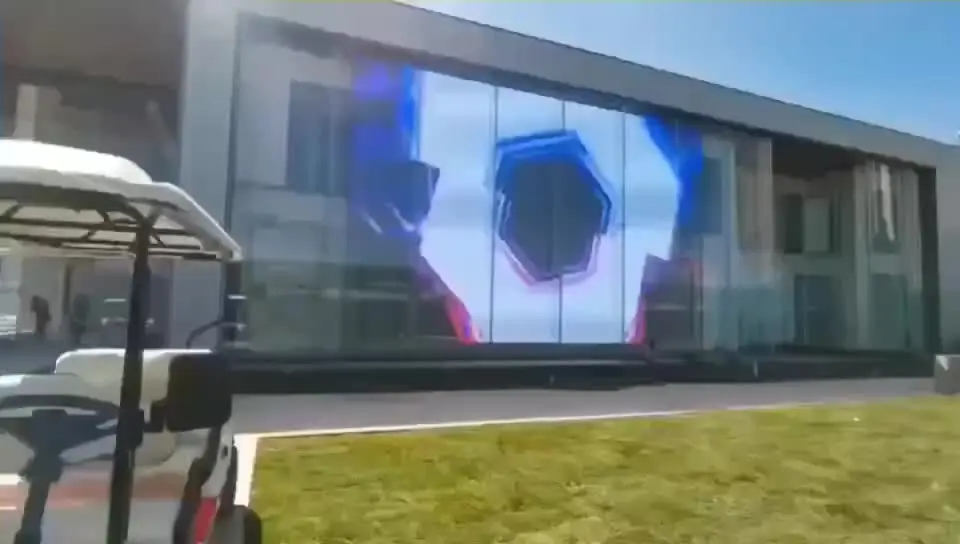 P3.91-7.82 Крытый прозрачный светодиодный дисплей 500X1000 Прозрачный экран стеклянный