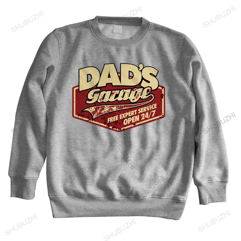 

Man thin style hoodie Dad Garage Mens Funny Car hoodies - Mechanic Birthday Gift for Dad brand cotton cool men autumn sweatshirt