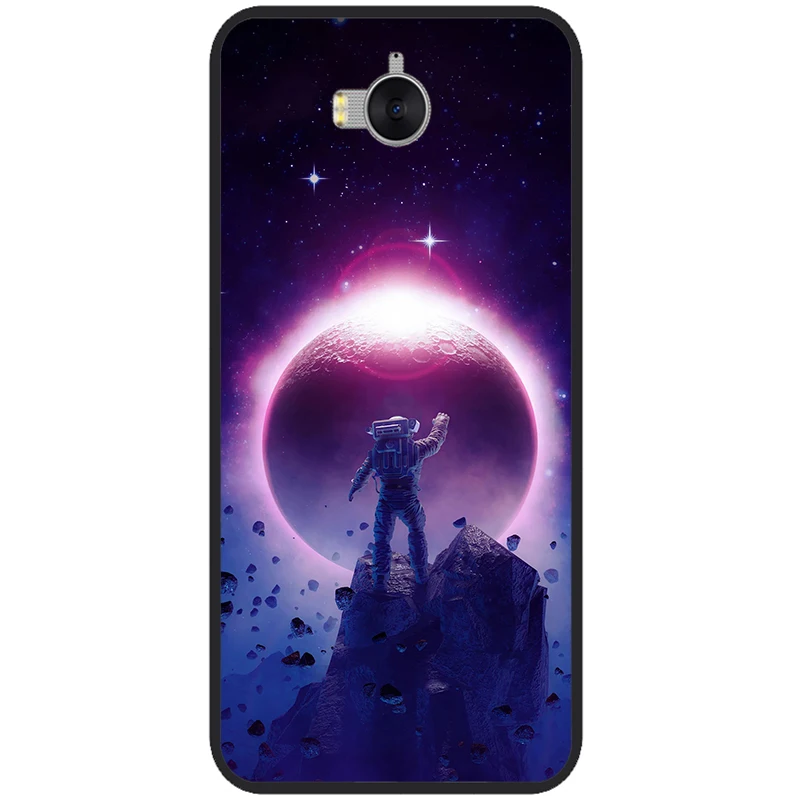 For Huawei Y5 Case Mya-l22 Mya-u29 Shockproof Soft silicon TPU Back Cover For Huawei Y6 Phone Case Cute Cartoon Bumper