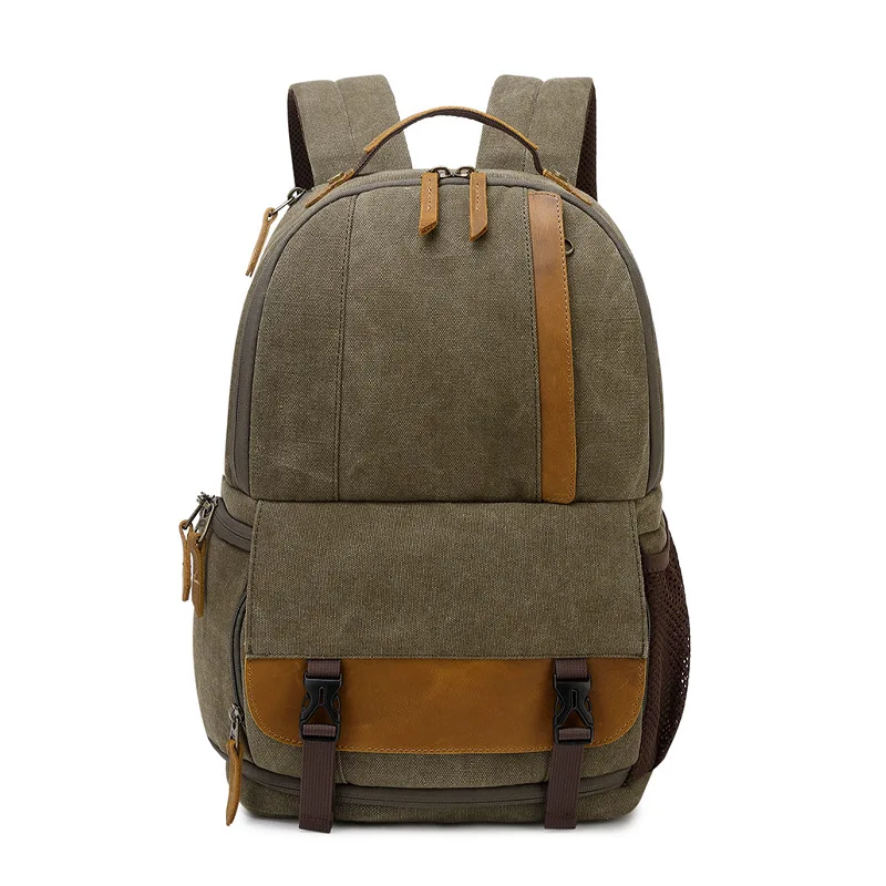 Borsa fotografica a doppia tracolla, borsa fotografica professionale multifunzionale, zaino per drone, borsa per computer - immagine 5