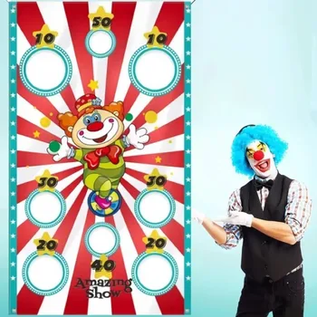 Set da gioco per lanciare sacchetti di fagioli da gioco all'aperto per bambini e adulti - Attività di lancio di Natale giocattolo sicuro per feste di carnevale per bambini 1